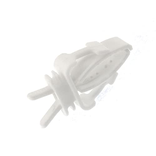 Heyous 6pcs Birds Food Holder Clips White Parrot Cage Accessories Fruit Vegtable Cuttlefish Bone Feeder Device Pin Clamp