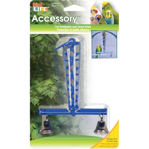 Penn-Plax Spray Millet Holder with Bells + Easily Hold Your Millet for Your Birds + Parrot Owners | Bird Cage Accessorie