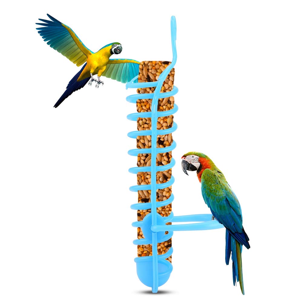  Lightweight Plastic Parrots Feeder Basket for Pet Birds
| Fruit and Vegetable Feeding Perch 9.8in Bird Holder
| Lightwe