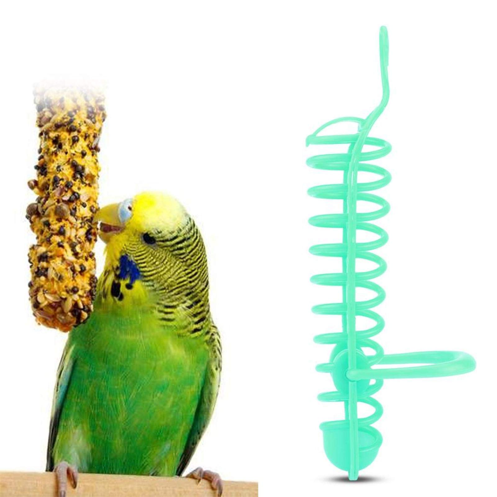 Plastic Feeder Basket for Birds (Green) - Best for Budgerigars & Parrots
| Spray for Birds Feeder Holder - Perfect for